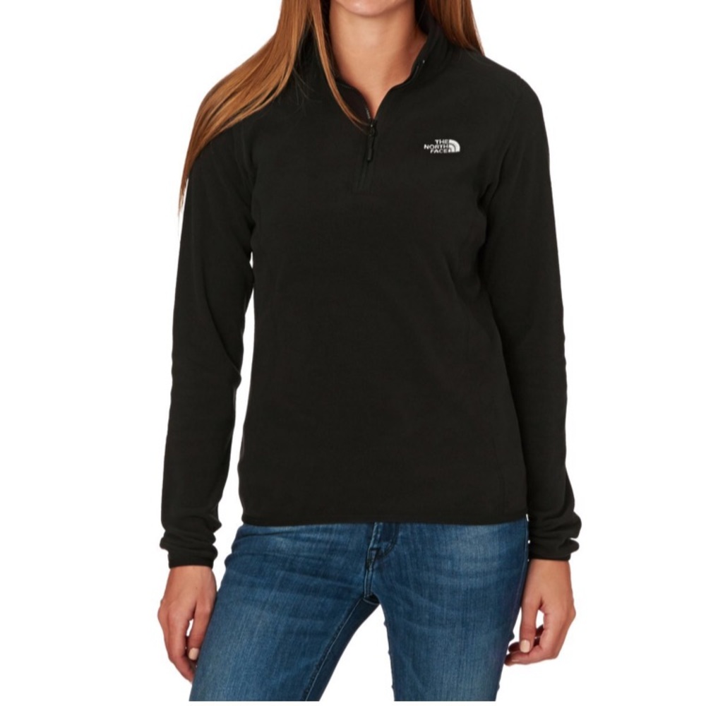 North Face 1/4 zip pullover fleece top
